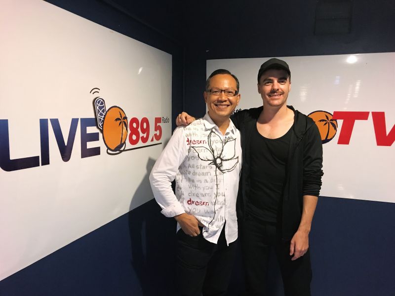 26-07-2017 (LIVE 89.5 FM) GOODMORNING PHUKET DJ CHRIS Radio Interview with ALAN YIP INSPIRED PHUKETIANS