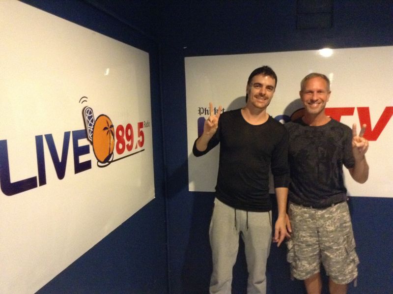 27-07-2017 (LIVE 89.5 FM) GOODMORNING PHUKET DJ CHRIS Radio Interview with MARCO FOUNDER OF PHUKET DRUM CIRCLE
