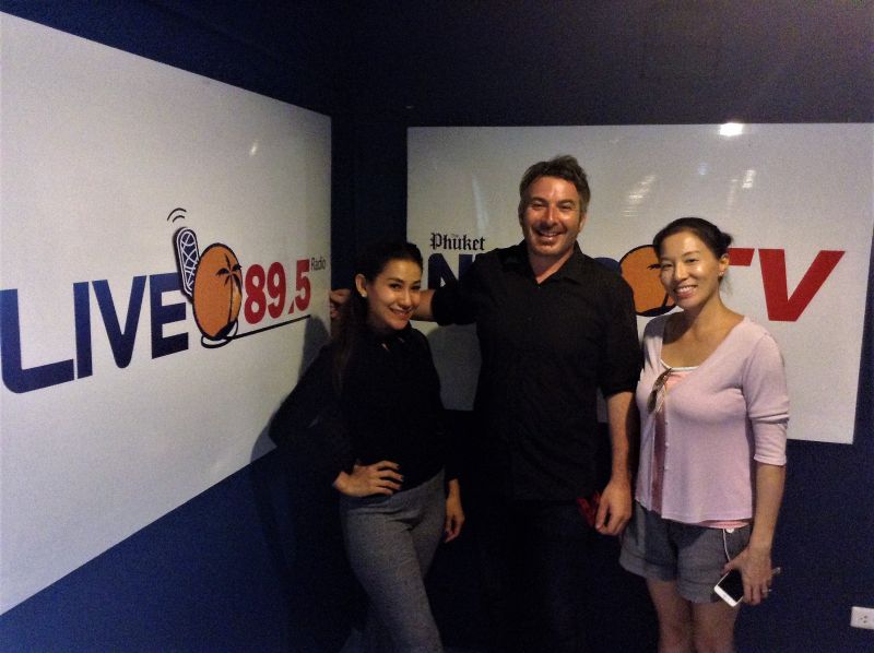 22-08-2017 (LIVE 89.5 FM) Drive On Live JASON WILDER RADIO INTERVIEW WITH KHUN ABLE & KHUN JAY JAY INSPIRED PHUKETIANS