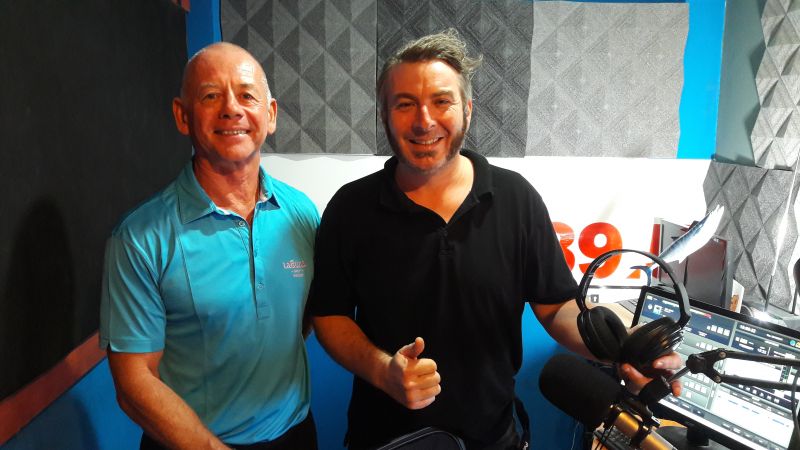 MATT RICHARDSON - LAGUNA GOLF ACADEMY PHUKET - on 'LIVE 89.5 FM - DRIVE ON LIVE' with JASON WILDER - 19-10-2017