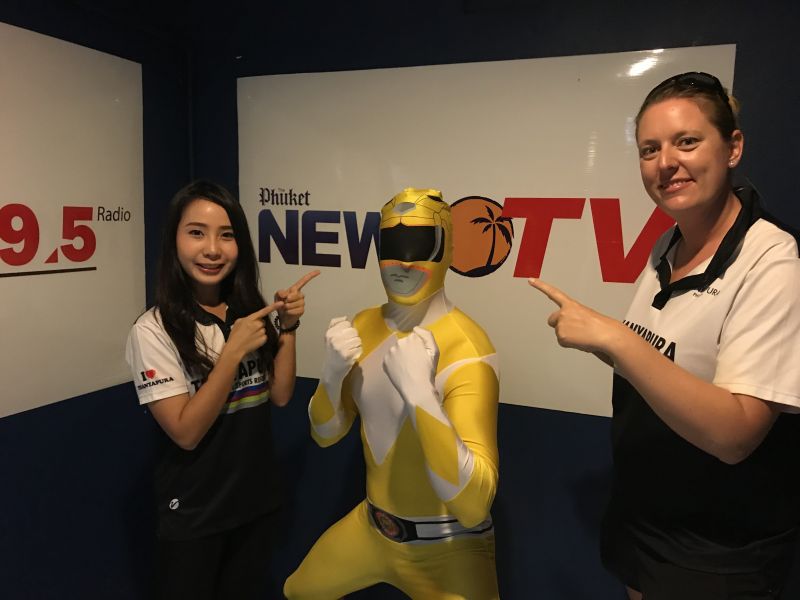 The 4th Thanyapura Phuket Classic Cycling 2017 - MARIANNA  From THANYAPURA - on LIVE 89.5 FM - GOOD MORNING PHUKET WITH CHRIS 31-10-2017