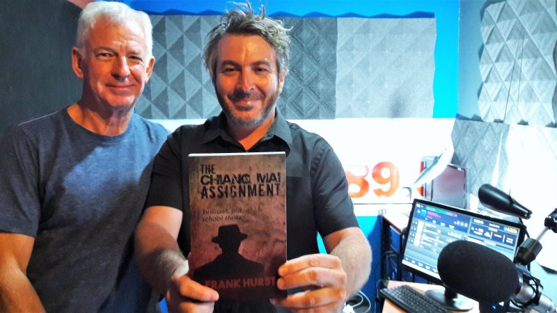 AUTHOR OF THE 'GOLDEN TRIANGLE TRILOGY' - FRANK HURST on 'LIVE 89.5 FM - DRIVE on LIVE' with JASON WILDER - 06.11.2017