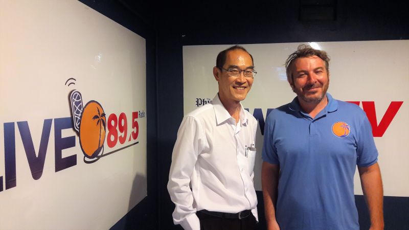 INSPIRED PHUKETIAN - DR. SAMGUAN KUNAPORN - on 'LIVE 89.5 FM DRIVE on LIVE' - 21-11-2017