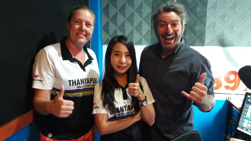COLOUR FUN RUN from THANYAPURA - MARIANNA and BEAM - on 'LIVE 89.5 FM - DRIVE on LIVE' - 23-11-2017
