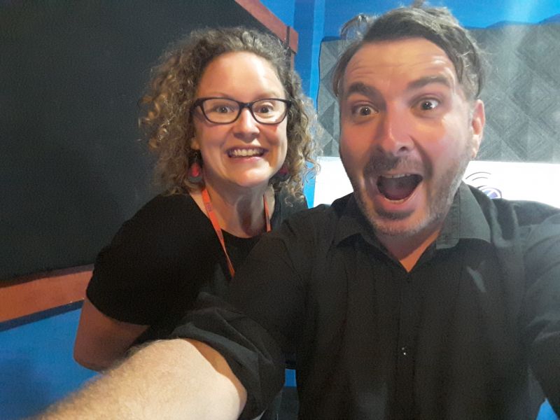 CINDERELLA SECONDARY PANTOMIME - EMMA from BISP on 'LIVE 89.5 FM - DRIVE ON LIVE' with JASON WILDER - 1.12.2017