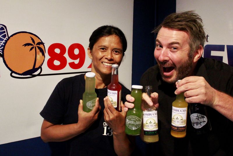KHUN PA - ORGANIC PHUKET - organicphuket.com - on 'LIVE 89.5 - DRIVE on LIVE' - with JASON WILDER - 28.12.2017
