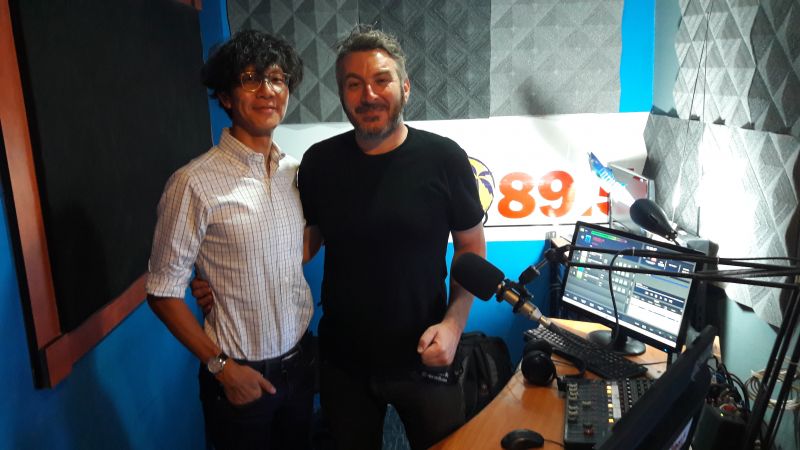 'OJU T CRYPTOCURRENCY' -  ERIK LUI - on 'LIVE 89.5 - DRIVE ON LIVE - with JASON WILDER - 17.01.2018