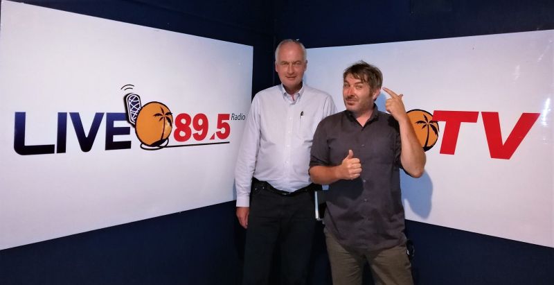 'INSPIRED PHUKETIANS' - 'PHILIPP GRAF VON HARDENBERG' - on 'DRIVE ON LIVE 89.5 FM' - with JASON WILDER - 13.02.2018