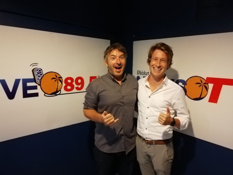 'THAILAND YACHT SHOW 2018' - ALEX RUNHAAR - on 'DRIVE ON LIVE 89.5 FM' with JASON WILDER - 15.02.2018
