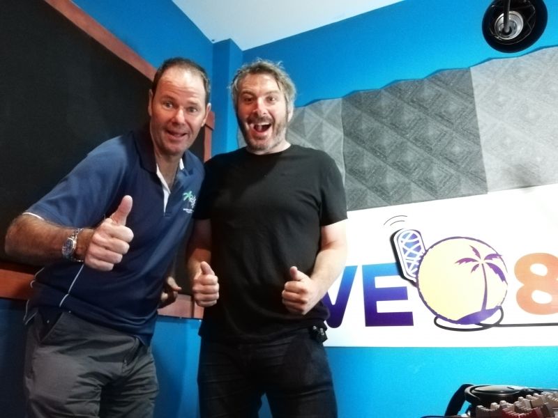 POP UP 4 - PHUKET HAS BEEN GOOD TO US - GRAHAM HASLAM - 'DRIVE ON LIVE 89.5 FM - with JASON WILDER - 14.03.2018