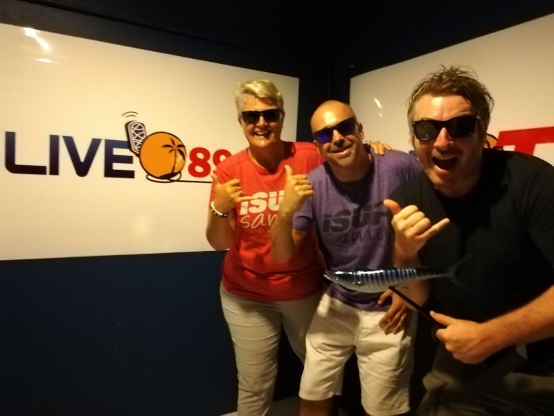 THAILAND SUP (STAND UP PADDLE BOARD) FESTIVAL 2018 - TAMMY & IAN - on 'DRIVE ON LIVE 89.5 FM' with 'JASON WILDER' - 5.4.2018