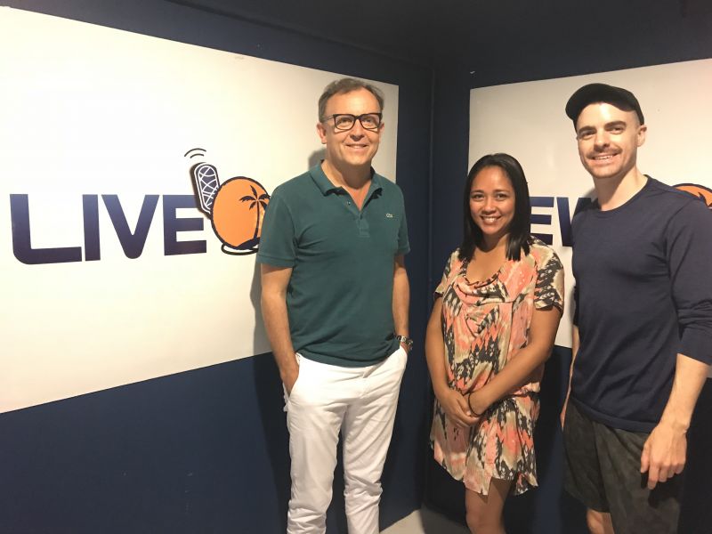 Anthony Lark, president of the Phuket hotel association, talking about PHAB event on Saturday April 28th - 12.04.2018