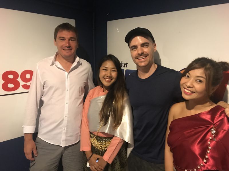 K Fern, K Namtoei and Milan from Angsana Phuket talk about Xana beach clubs Get Wet Songkran festival  - 12.04.2018