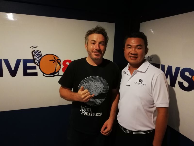 LEOPARD CATAMARANS OPEN HOUSE TO SEE THE LEOPARD 50 @ AO PO GRAND MARINA - KIT CHOTITHAMAPORN - on ’DRIVE ON LIVE 89.5FM’ with JASON WILDER - 03.07.2018