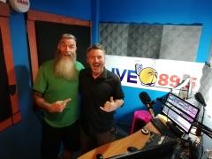 ’STAND UP ASIA COMEDY’ - ’MARTIN MOR’ - on ’LIVE 89.5 FM - with JASON WILDER - 08.10.2018