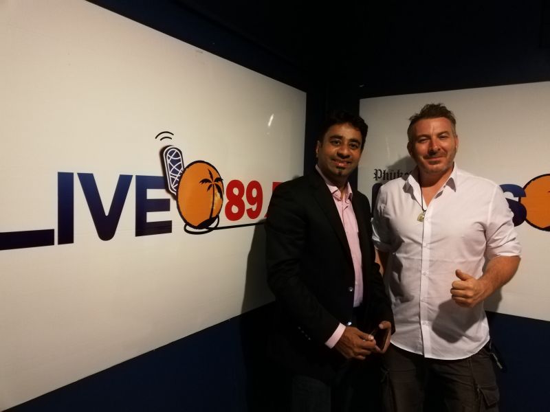 ’GO AIR’ LAUNCH NEW DIRECT FLIGHTS FROM PHUKET TO INDIA - K. JALEEL KHALED - OPERATIONS MANAGER GO AIR - on ’DRIVE ON LIVE 89.5 FM’ - with JASON WILDER - 11.10.2018