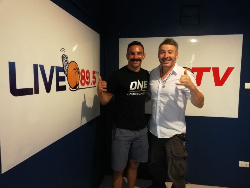 EMILIO ’THE HONEYBADGER’ URRUTIA - ’ONE CHAMPIONSHIP’ MMA SUPER STAR - on ’DRIVE ON LIVE 89.5 FM with ’JASON WILDER’ - 12.10.2018