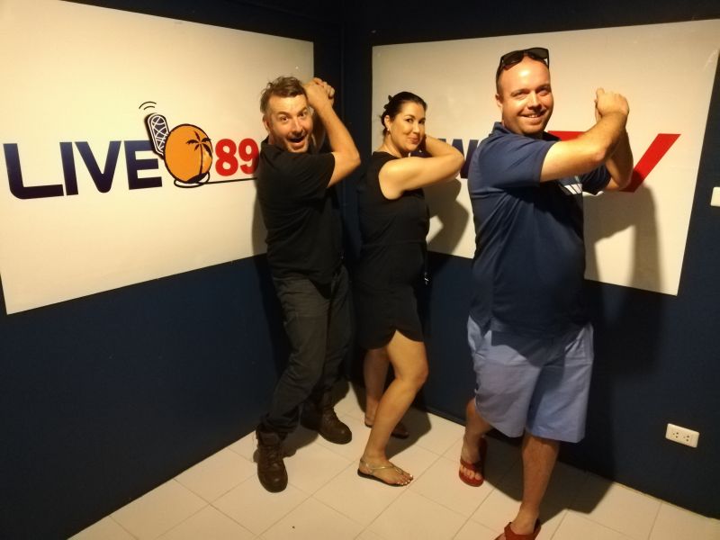 WORLD CORPORATE GOLF CHALLENGE 2019 - CHRIS WATSON (FORE MANAGEMENT) & SALLY ANNE CASTLE (BLUE HORIZON) - on ’DRIVE ON LIVE 89.5 FM’ - with ’JASON WILDER’ - 24.10.2018