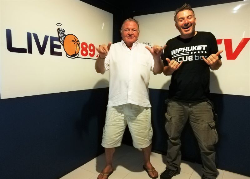 PST 2018 - PHUKET SPORTFISHING TOURNAMENT 2018 - WALTER - on ’DRIVE ON LIVE 89.5FM - with ’JASON WILDER’ - 05.11.2018