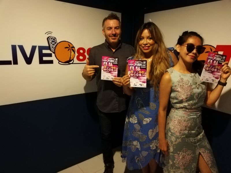 ZUMBA PARTY IN PINK 2018 - ZIN GABRY & ZIN JANE - on ’DRIVE ON LIVE 89.5FM - with ’JASON WILDER’ - 06.11.2018