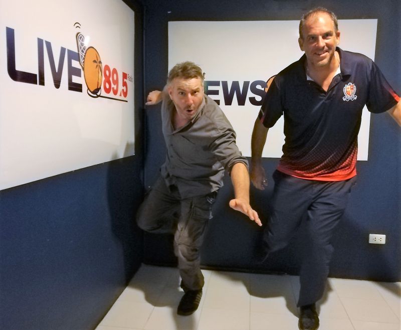 BISP SOCCER 7s 2018 - JEFF LAMANTIA - on ’DRIVE ON LIVE 89.5FM’ - with JASON WILDER - 15.11.2018