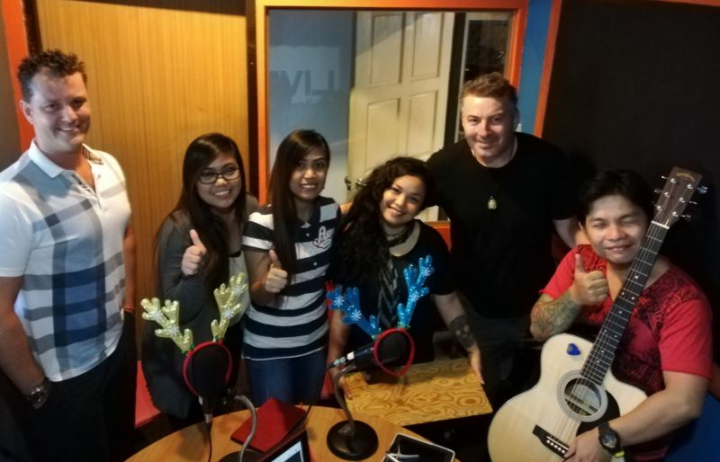 CHRISTMAS AND NEW YEAR CELEBRATIONS @ ’TWO CHEFS’ - ADAM GOODMAN AND THE TWO CHEFS BAND - on ’DRIVE ON LIVE 89.5FM’ - with JASON WILDER - 12.12.2018
