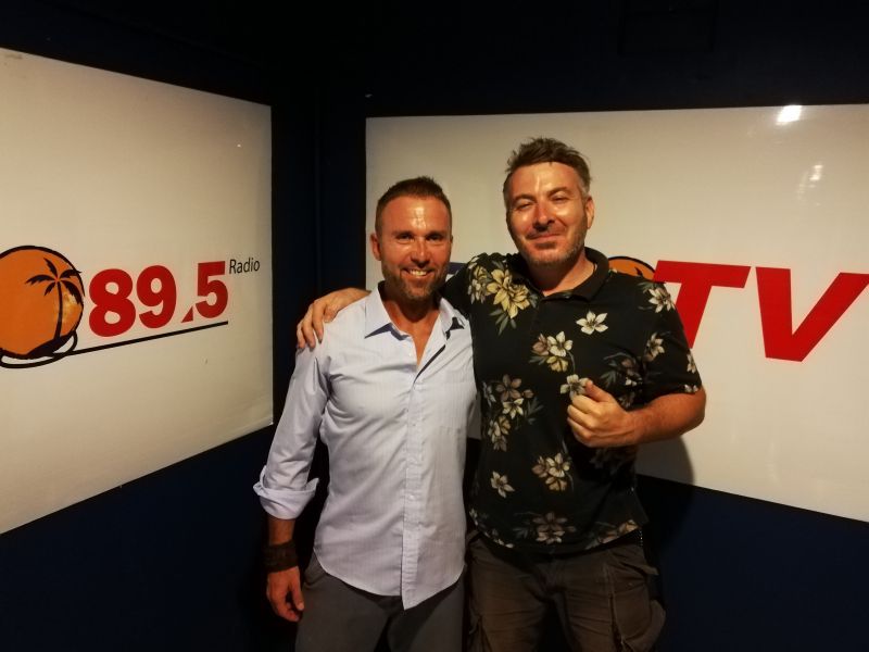 RAW MOVEMENT IS THE KEY TO VITALITY @ OUTRIGGER LAGUNA PHUKET - DARREN SCHERBAIN - on ’DRIVE ON LIVE 89.5FM’ with ’JASON WILDER’ - 8.1.2019