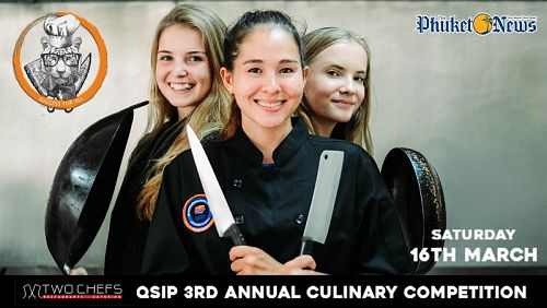 QSI PHUKET - INTERNATIONAL SCHOOL CULINARY COMPETITION 2019 - ROB PETERS - on ’DRIVE ON LIVE 89.5FM’ - with ’JASON WILDER’ - 16.03.2019