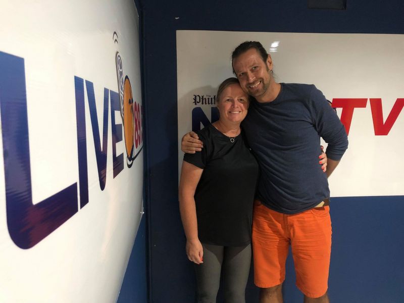 Jay LeShark joined Donna last weekend for Lounge at Live