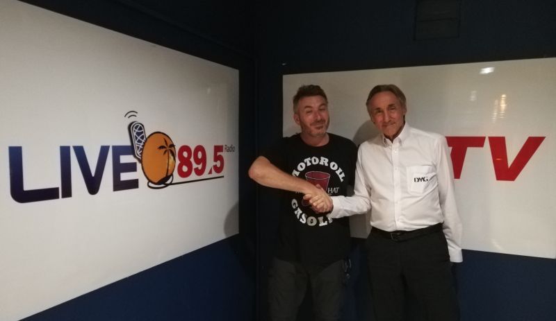ELEGANT WHITE CHARITY GALA - O.B. WETZELL - on ’DRIVE ON LIVE 89.5FM’ - with ’JASON WILDER’ - 11.4.2019