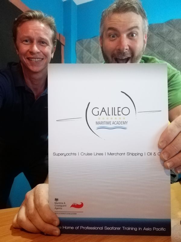 GALILEO MARITIME ACADEMY - CIAN O’FEARGHAIL - on ’DRIVE ON LIVE 89.5FM - with ’JASON WILDER’ - 14.05.2019
