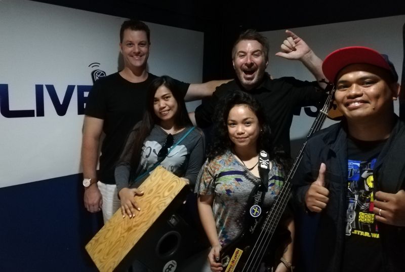 TWO CHEFS REGGAE NIGHT - ADAM GOODMAN & THE TWO CHEFS BAND - on 'DRIVE ON LIVE 89.5FM' - with 'JASON WILDER' - 18.09.2019