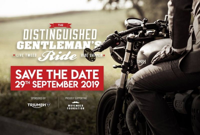 THE DISTINGUISHED GENTLEMAN'S RIDE 2019 - ROGER COX - on 'DRIVE ON LIVE 89.5FM' - with 'JASON WILDER' - 20.09.20