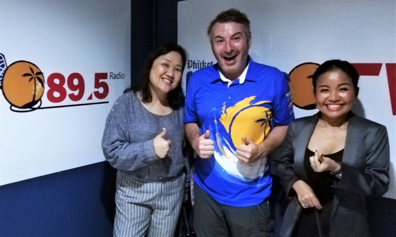 ROYAL PHUKET MARINA EVENTS - KHUN NICKY and KHUN JANE - on 'DRIVE ON LIVE - with JASON WILDER - 26.12.2019