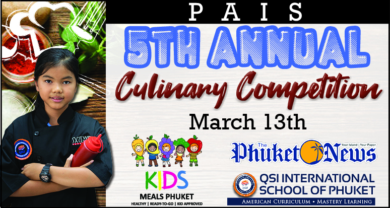 Chef Adam Goodman at QSI Cooking Comp