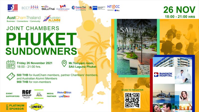 Austcham Phuket Sundowners Nov 26