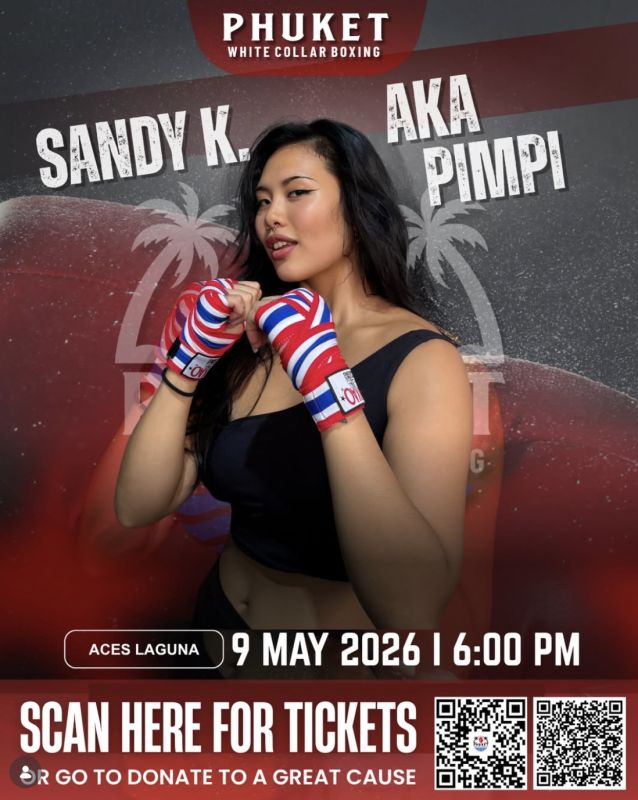 Phuket White Collar Boxing with Sandy 'The Pimp' Pimpisa!